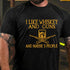 Men's I Like Whiskey And Guns And Maybe 3 People T-shirt