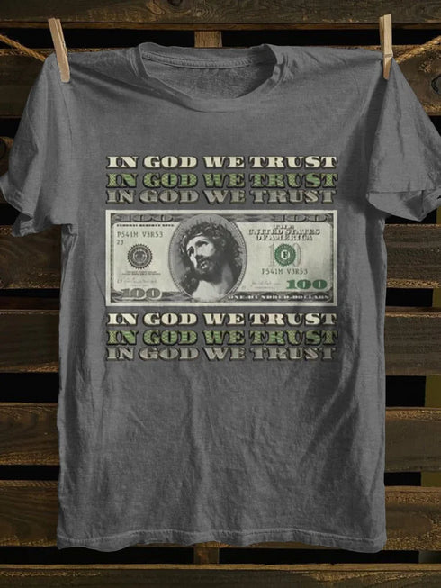 Unisex In God We Trust Christian T-Shirt