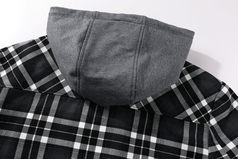 Men‘s Warm Pocket Casual Hoodie Jacket Outwear