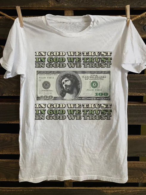 Unisex In God We Trust Christian T-Shirt