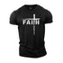 Men's Faith Brush Stroke Cotton T-Shirt