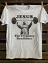 Unisex Jesus The Ultimate Deadlifter-1 T-shirt