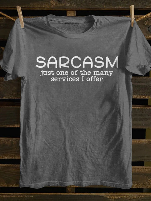 Unisex Sarcasm As A Service T-shirt