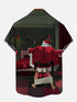 Men's Christmas Funny Graphic Short Sleeve Hawaiian Shirt
