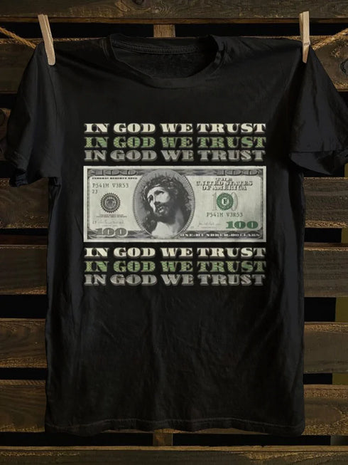 Unisex In God We Trust Christian T-Shirt