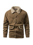 Men's Thickened Lambswool Winter Casual Loose Corduroy Jacket
