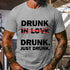 Men's Drunk Drunk Just Drunk T-Shirt