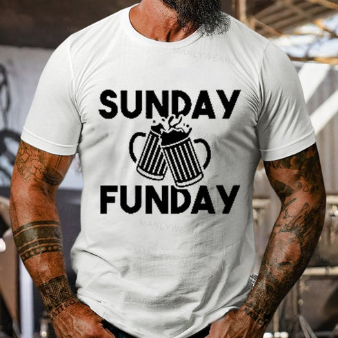 Men's Sunday Funday Short Sleeve T-Shirt