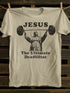 Unisex Jesus The Ultimate Deadlifter-1 T-shirt