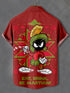 Men's Christmas Cartoon Funny Graphic Short Sleeve Hawaiian Shirt