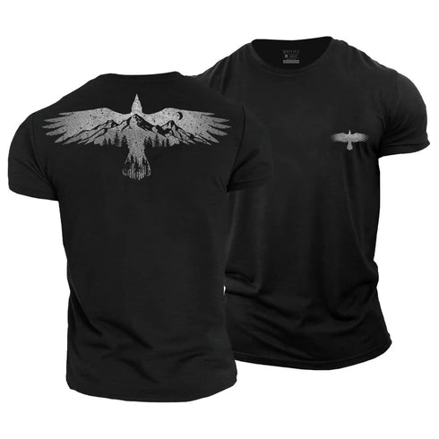 Men's Soaring Eagle Cotton T-Shirt