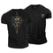 Men's Skull Viking Cotton T-Shirt