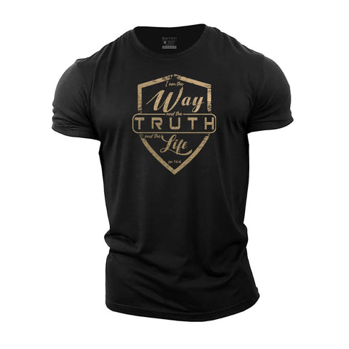 Men's The Way The Truth The Life Cotton T-Shirt