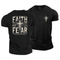 Men's Faith Over Fear Cotton T-Shirt