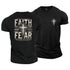 Men's Faith Over Fear Cotton T-Shirt
