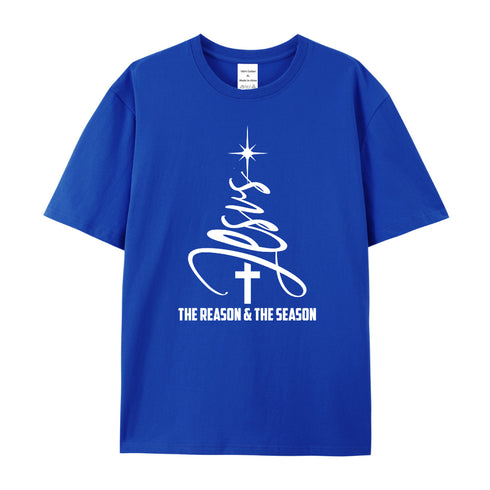Men's THE REASON & THE SEASON Cotton T-Shirt