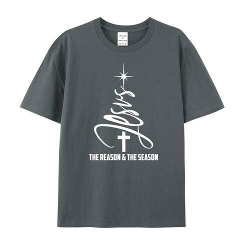 Men's THE REASON & THE SEASON Cotton T-Shirt