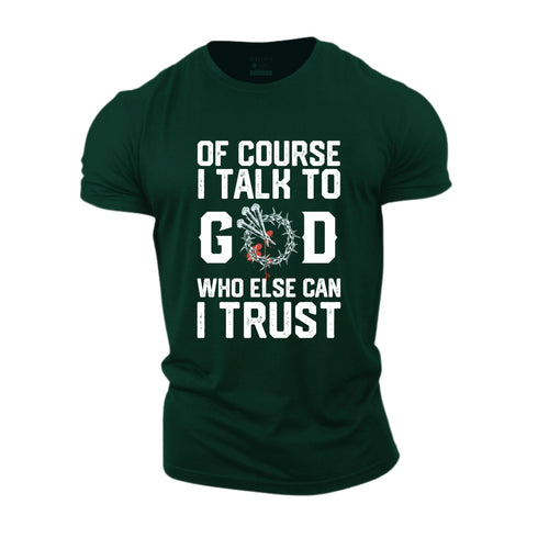 Men's Talk To God Cotton T-Shirt