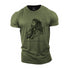 Men's Jesus And Lion Cotton T-Shirt
