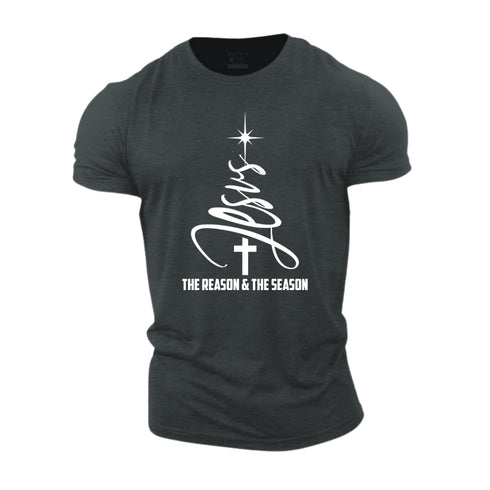 Men's THE REASON & THE SEASON Cotton T-Shirt