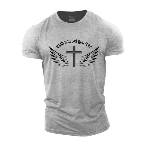Men's Truth Will Set You Free Cotton T-Shirt
