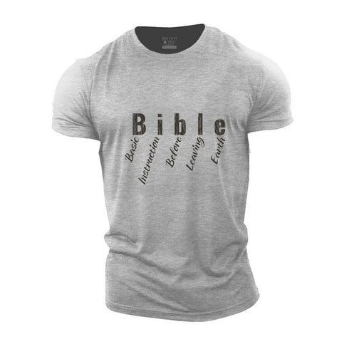 Men's Bible Cotton T-Shirt