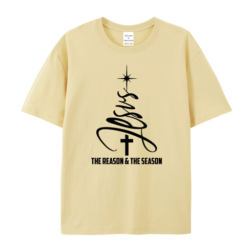 Men's THE REASON & THE SEASON Cotton T-Shirt