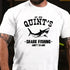Men's QUINT'S SHARK FISHING JAWS RETRO T-SHIRT