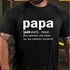 Men's Definition Of A Papa T-Shirt