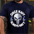 Men's ONCE NACY ALWAYS NAVY COTTON T-SHIRTS