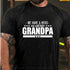 Men's WE HAVE A HERO WE CALL HIM GRANDPA COTTON T-SHIRTS