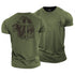 Men's Lion Cross Cotton T-Shirt