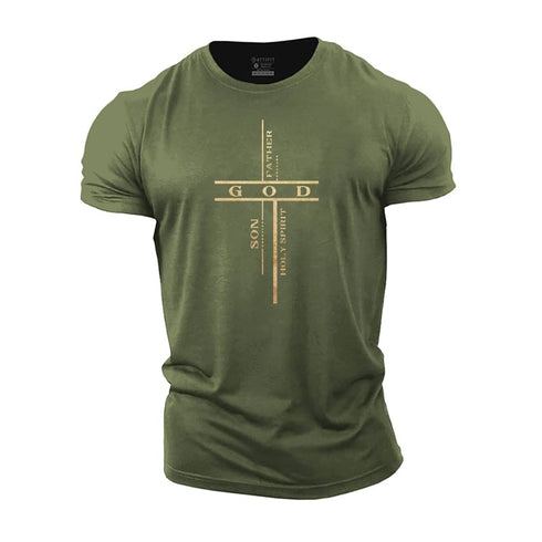 Men's The Holy Trinity Cotton T-Shirt