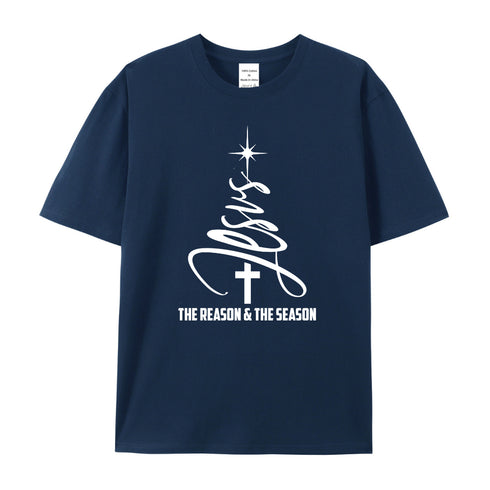 Men's THE REASON & THE SEASON Cotton T-Shirt