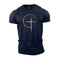 Men's Simple Cross Cotton T-Shirt