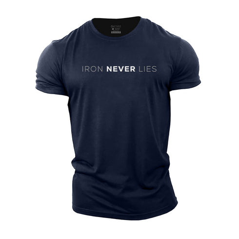 Men's Iron Never Lies Cotton T-Shirt