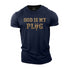 Men's God Is My Plug Cotton T-Shirt