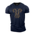 Men's Twin Viking Dragons Cotton T-Shirt