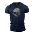 Men's Viking Skull Cotton T-Shirt
