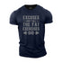 Men's Excuses Don't Kill The Fat, Exercises Do Cotton T-Shirt