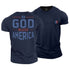 Men's God Bless America Cotton T-Shirt
