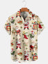 Men's Christmas Funny Graphic Short Sleeve Hawaiian Shirt