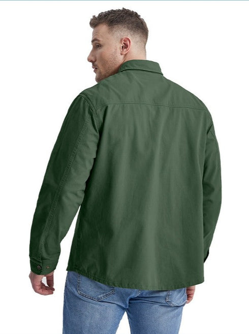 Men‘s Vintage Casual Outdoor Cargo Shirt