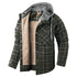 Men‘s Warm Pocket Casual Hoodie Jacket Outwear