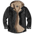 Men‘s Warm Polar fleece Pocket Casual Hoodie Jacket Outwear