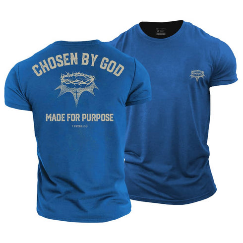 Men's Chosen by God Cotton T-Shirt