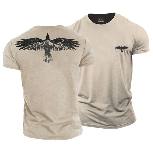 Men's Soaring Eagle Cotton T-Shirt