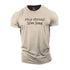 Men's Stay Strong Live Long Cotton T-Shirt