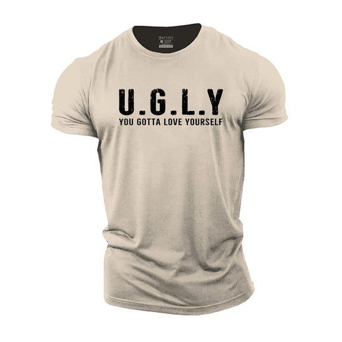 Men's Funny Ugly Cotton T-Shirt