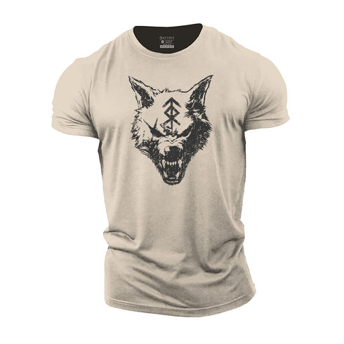 Men's Viking Home Protection Rune Cotton T-Shirt